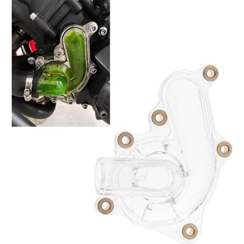 Motorcycle Motorbike Waterpump Water Pump Clear Cover For Yamaha MT-09