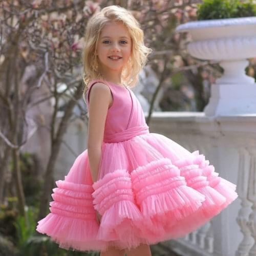 2021 Baby Girls Dress Christmas Dresses For Girls Girl Clothes Evening Dress For Girls Wedding Party Dress Vestidos 0-6 Age