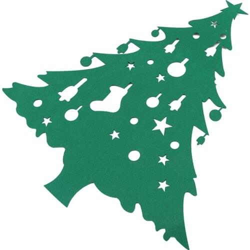 New Artificial Tree DIY Christmas Tree New Year Kids Toys Felt Wall Hanging Ornaments Xmas Home Decor For Festive Supplies