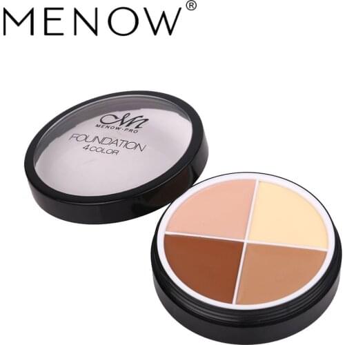 Adjustable Four-color Shading Cream Foundation Cream Face Shadow Contour Palette