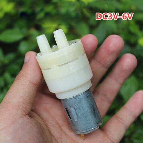 Micro USB Water Pump DC 3V-6V Self-priming Pump Mini Small Diaphragm Pump Carbon Brush Motor Long Life DIY Fish Tank Aquarium