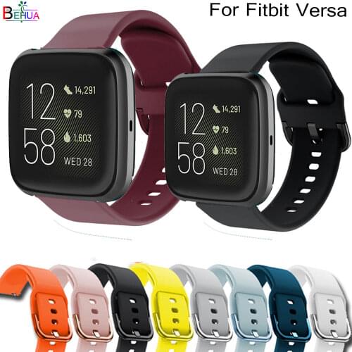 For Fitbit Versa 2 Silicone Sport Wristband Replacement Bracelet watch strap watchband For Fitbit versa / versa Lite Accessories
