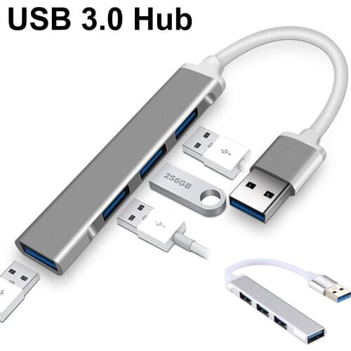 Universal USB C HUB 3.0 Type C 3.1 4 Port Multi Splitter Adapter OTG For Macbook Pro 13 15 Air Pro PC Computer Accessories
