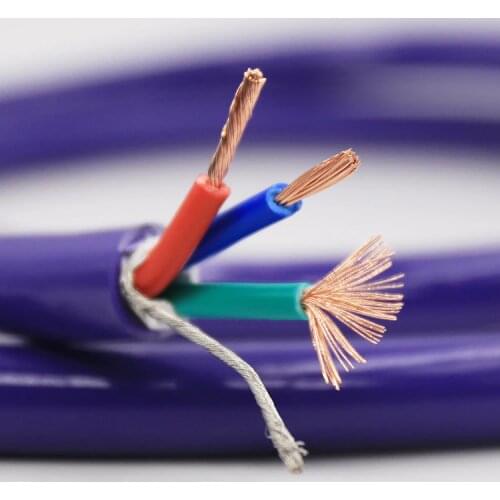 Audio Grade High performance 6N OFC copper 4.0mm2/square Bulk power cable