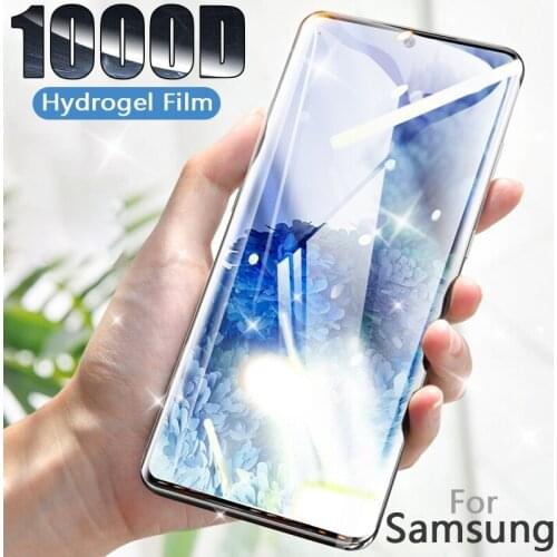Screen Protector for Samsung Galaxy A70 A80 M10 M10s M20 M30 M30s M40 Full Cover Soft Hydrogel Film HD Protective Film