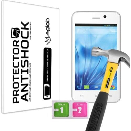 Protector de Pantalla Anti-Shock Anti-Golpe Anti-arañazos Compatible con Lava Iris X1 Atom S