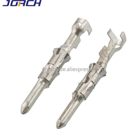 100 PCS DJ213-2.5A auto electrical Brass Tyco wire harness plug crimp terminal for connector 1-967402-1