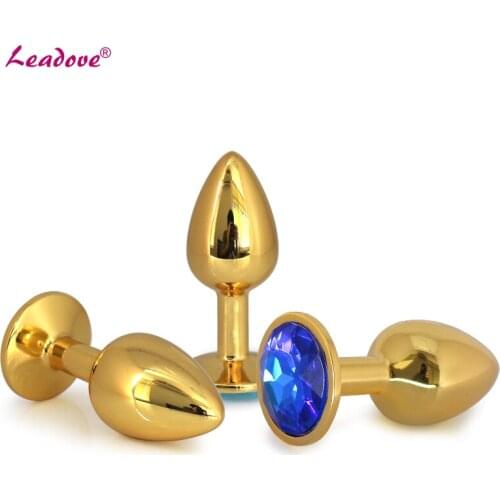 3pcs/lot Small+Medium+Large Size Stainless Metal Jewley Anal Butt Plugs Adult Sex Toys Anchor Bum Stopper GS0302/GS0304/GS0306