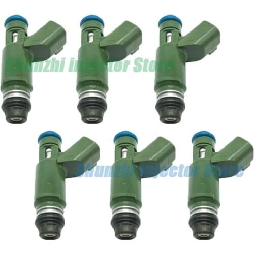 6pcs Fuel Injector Nozzle For Jaguar 2001-2008 X-Type 2.5 3.0 V-6 Original used OEM:1X43-AB 1X43AB 1X43 AB