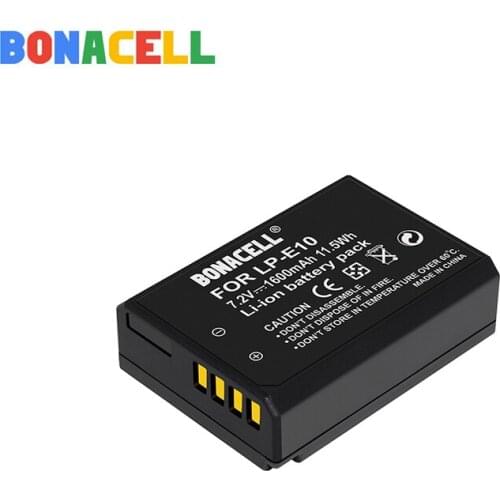 LP-E10 LP E10 Digital Camera Battery for Canon Rebel T3 T5 T6 Kiss X50 Kiss X70 EOS 1100D EOS 1200D EOS 1300D