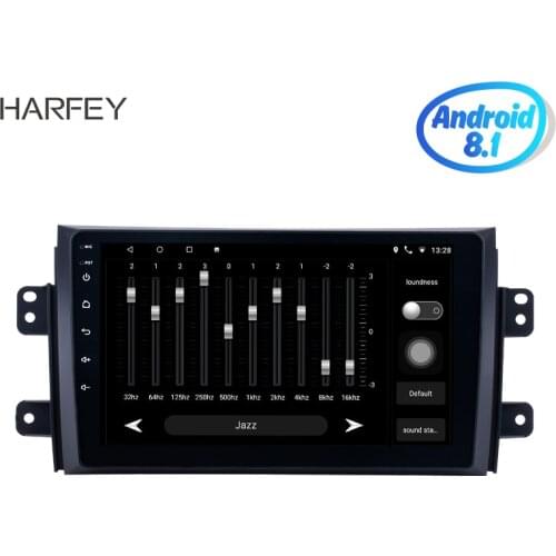 Harfey Android 10.0 API 29 car Radio for 2006-2012 Suzuki SX4/Fiat Sedici with OBD2 3G car multimedia player DVR TPMS AUX