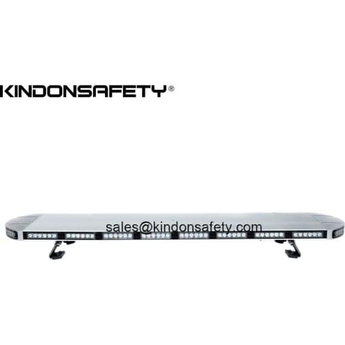 Free shipping! ECE R65 approved Silver Housing 59" Professional Amber LED Low Profile Roof Top Warning Light Bar