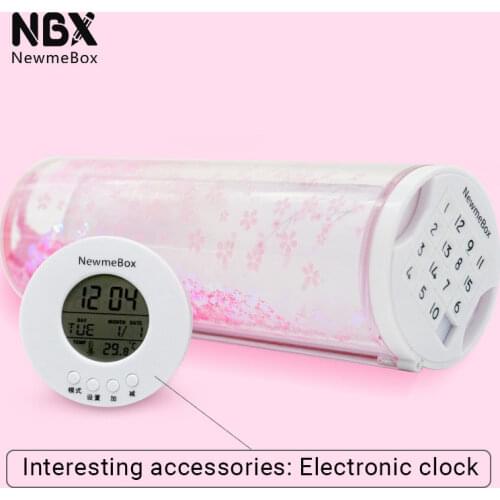 NBX Pencil Case Organizer Stationery Set Pen Holder Creative School Supplies for Girl Boys Kawaii White Board Cute Storage Box