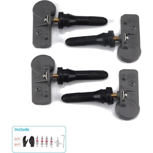 4 PCS Car Tire Pressure Monitor Sensor TPMS 25920615, 12768826, 20922900,For Chevy GMC Buick Cadillac
