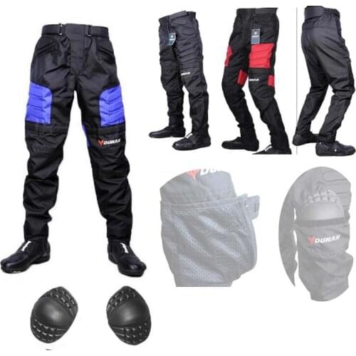 DUHAN Moto racing trousers with Kneepad summer off-road motorcycle riding pants motorbike protective wear popular brands Oxford