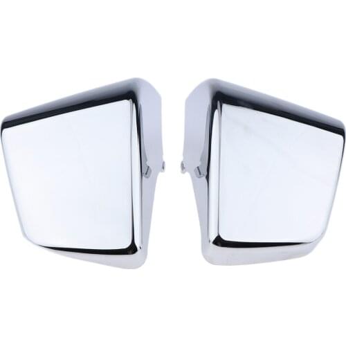Battery Side Fairing Cover Chrome Metal For Honda Shadow ACE VT 400 1997-03