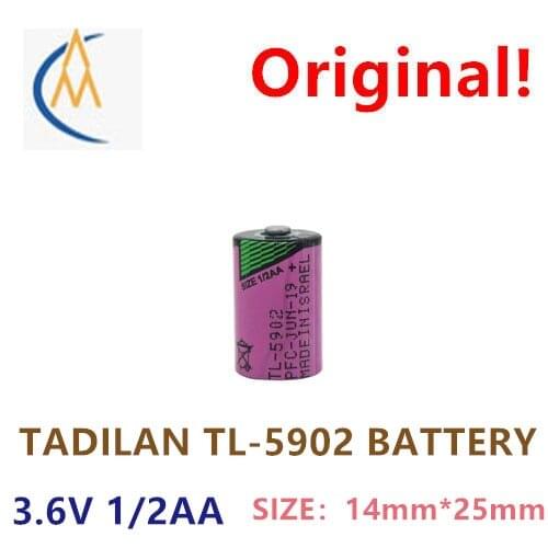 Tadiran er14250 1 / 2AA tl-5902 lithium battery 3.6V Israel SL350 PLC machine without welding leg