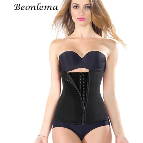 Latex Waist Trainer Gym Girdles 9 Steen Bones Girdle Molding Strap Zipper Slimming Tummy Breasted Belts High Waist Waist Corset