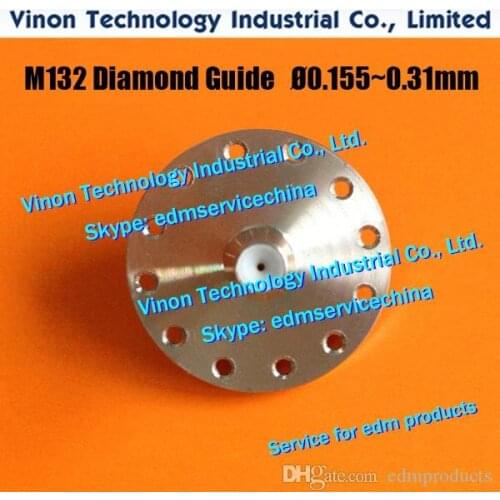 M132 Wire Guide Ø0.21mm X056C833G51 Upper for Mitsubishi SX.SB.SZ.CX.FX.FA machine X056-C833-G51, DA766A, DA76600, DU31000 edm