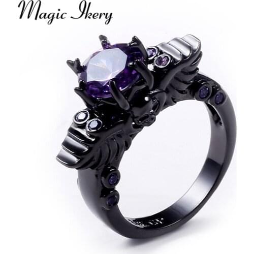 Magic Ikery Rings With Crystals