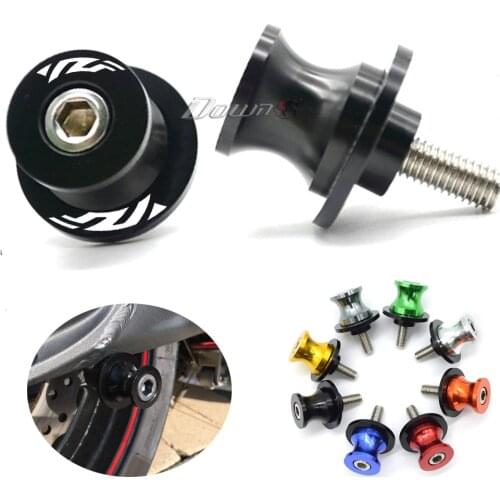 Motorcycle Swingarm Spools Slider 6mm Stand Screws For YAMAHA Yamaha YZF R1/R6 R15 R25 R3 R125