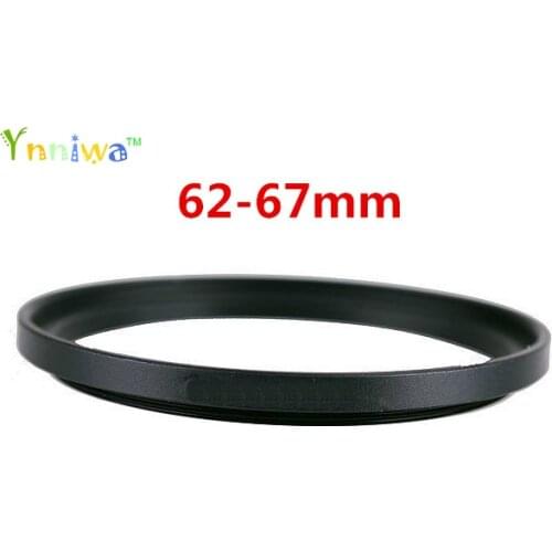 62-67mm Metal Step Up Rings Lens Adapter Filter Set