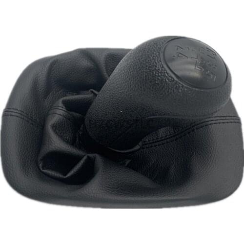 New 5 Speed Gear Shift Knob For Skoda Octavia MK1 A4 1997-2011 Gear Shift Knob Boot