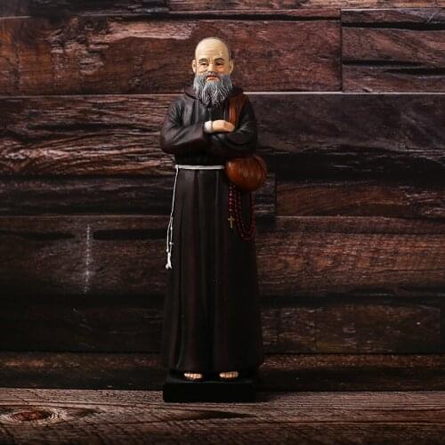 Religious serious priest ornaments 20cm home decoration crafts church figure statues