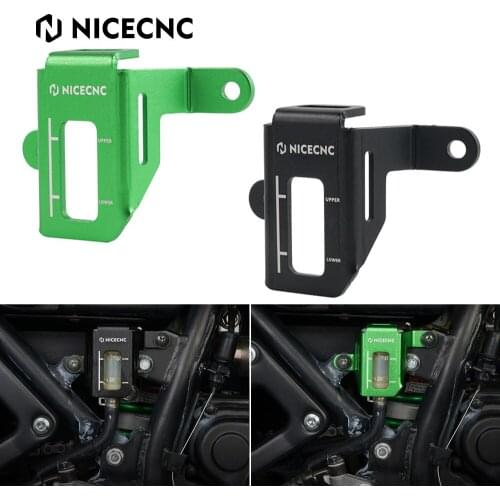 For Kawasaki KLR650 KLR 650 2008-2018 2009 2010 2011 2012 2013 2014 2015 2016 2017 Rear Brake Fluid Reservoir Protector Cover