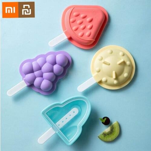 XiaoMi YouPin Silicone Ice Cream Mold Sorbet Home made Childrens Food Grade Health Safe Interesting Cute Ice Cream Self Tools Mi