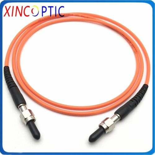 SMA905-SMA905 62.5um OM1 MM(62.5/125) Single Core SX 1/2/3/5M,PVC Jacket,3.0 mm SMA Metal Core Multi Mode Fiber Optic Patch Cord