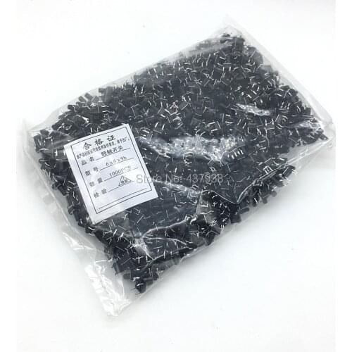 1000pcs 6*6*9MM Tact Switch Tactile Switch Micro Switch 6x6x9MM Push button Switch 4pin Momentary Type