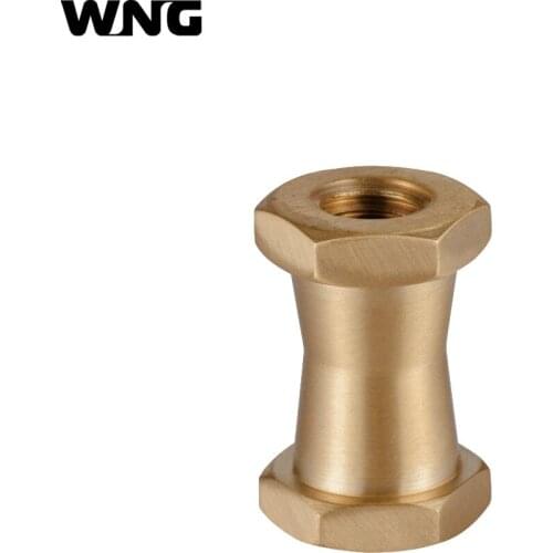 WNG Brass 1/4" 3/8" Tripod Screw for Light Stand Umbrella All-metal Material Camera Holder Adapter