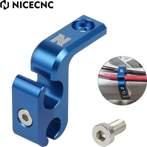 NICECNC ATV Parking Brake Line Hose Clamp Holder For Yamaha RAPTOR 700 2013 - 2020 700R 2012 GYTR EDITION SPECIAL EDITION