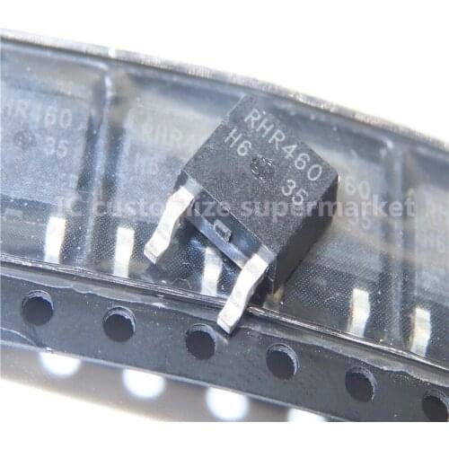 10PCS/LOT NWE RHR460 RHRD460 TO-252 600V 4A SMD Transistor