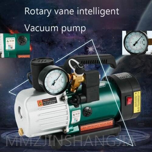 220V Portable Vacuum Pump Intelligent Multi-Function Single Stage Rotary Vane 125W High Power Vacuum Pump