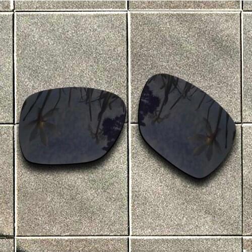 Stealth Black Polarized Sunglasses Replacement Lens for-Oakley Deviation Frame 100% UV Protection Good Fitness