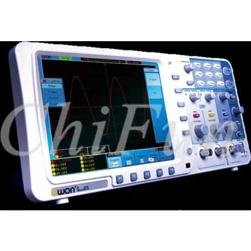 OWON 100Mhz Digital Oscilloscope SDS7102V 1G/s large 8" LCD with VGA