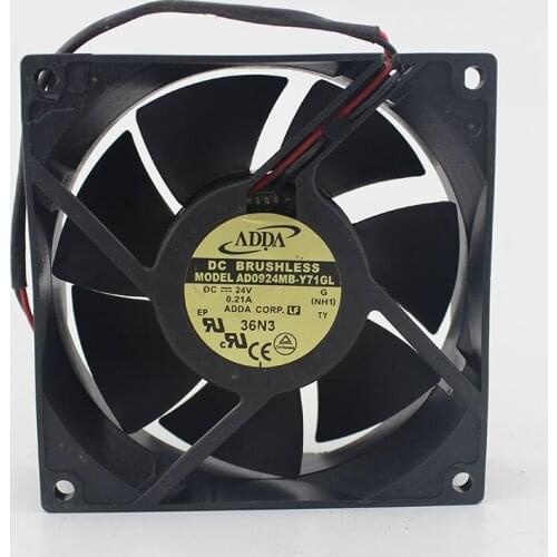 FOR ADDA AD0924MB-Y71GL 90X90X32mm DC24V 0.21A axial server inverter cooling fan