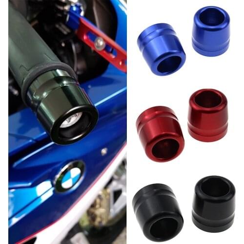 For BMW S1000RR 2010-2016/ S1000R 2014-2016 Motorcycle Accessories CNC Billet Aluminum Bar Ends Hand Grip Handlebar End Caps