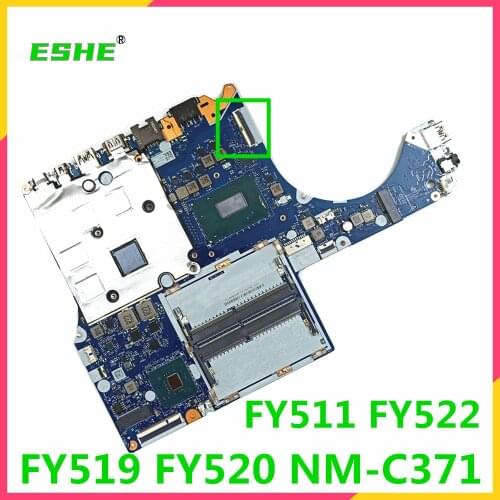 FY521 FY522 FY519 FY520 NM-C731 For LENOVO Y7000P Y7000 Laptop motherboard NM-C731 Independent Graphics Card Motherboard