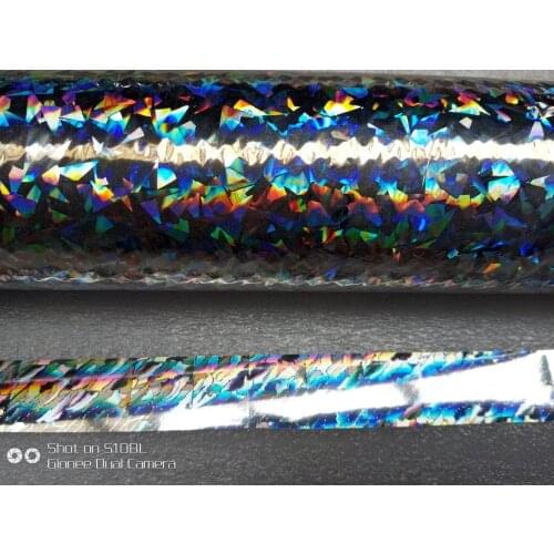 MR OCTOPUS 15 pcs 10X20cm Holographic Adhesive Film Flash 1# Pattern Artificial Fish Skin Jig Sticker Hard Baits Lures sticker