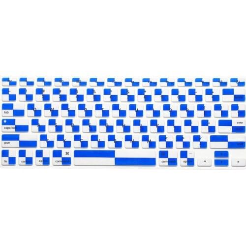 Hot Mosaic Colourful Silicone Keyboard Cover Skin for Macbook Pro Air 13 15 17 inch High Quality Low Price