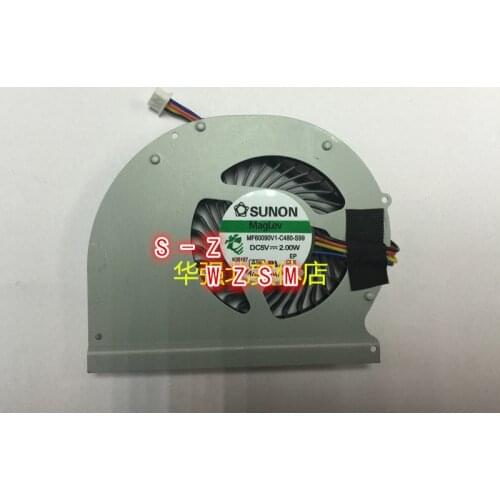 WZSM New CPU Cooling Fan For Dell Latitude E6430 DC5V 1.6W CN-09C7T7 9C7T7 Laptop Cooling 4 Wires