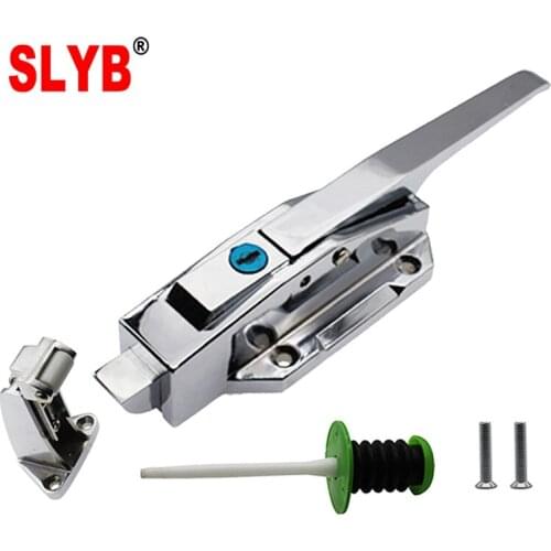 Refrigerator or Freezer Metal Convex Safety Door Zinc Alloy Handle Lock SL1178A for Oven