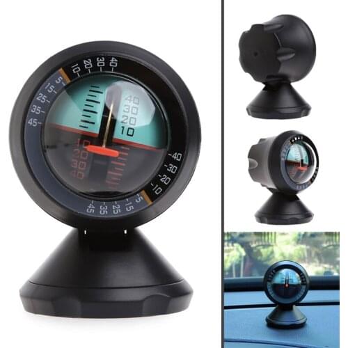 Multifunction Car Inclinometer Slope Outdoor Measure Tool Vehicle Compass