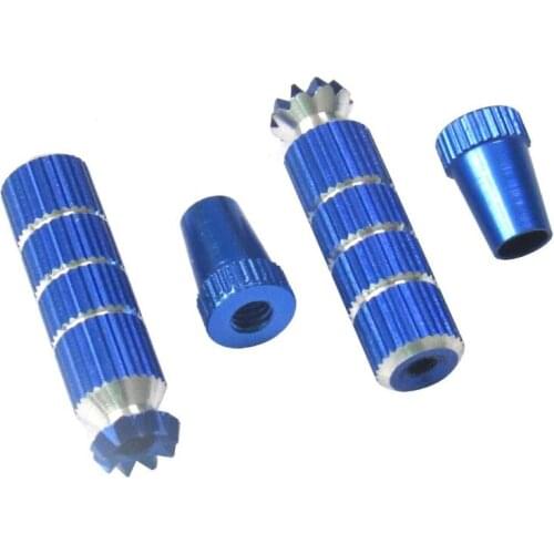 Throttle Stick Upgrade Extend M3 Size For JR Futaba DX6i DX8 Spektrum Transmitter Blue