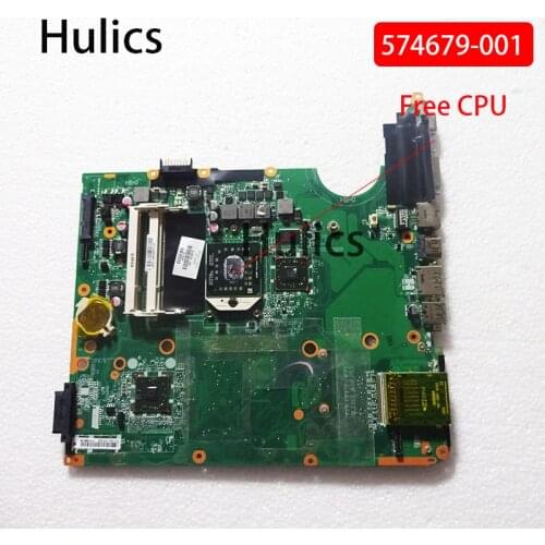 Hulics Original 574679-001 For HP Pavilion DV7 DV7-3000 Laptop Motherboard DA0UT1MB6E1 Mainboard free CPU
