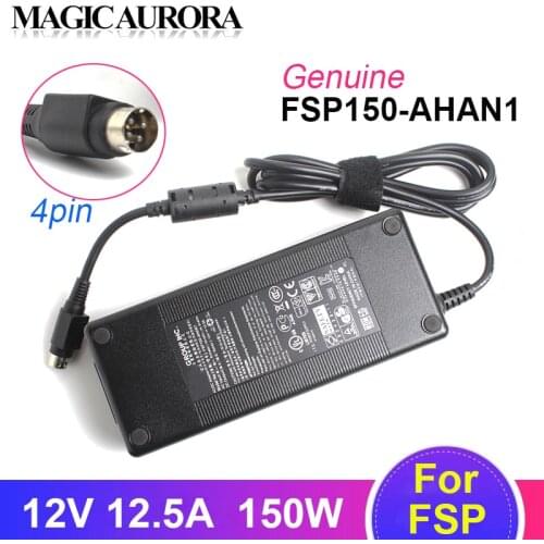 Genuine For FSP 12V 12.5A AC Adapter Charger FSP150-AHAN1 Power Supply For QNAP TS-409 TS-410 TS-412 FSP135-AHAN1 EA11351A-120