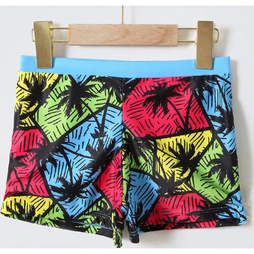 Swimming Trunks for Boys Tropical Palm Tree Swimsuit 6-14 Years Childrens Swimwear Kids Boys Bathing Suit Shorts Beachwear 2021